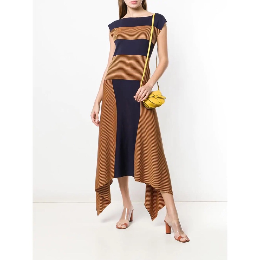 Loewe Striped Midi Dress SS19